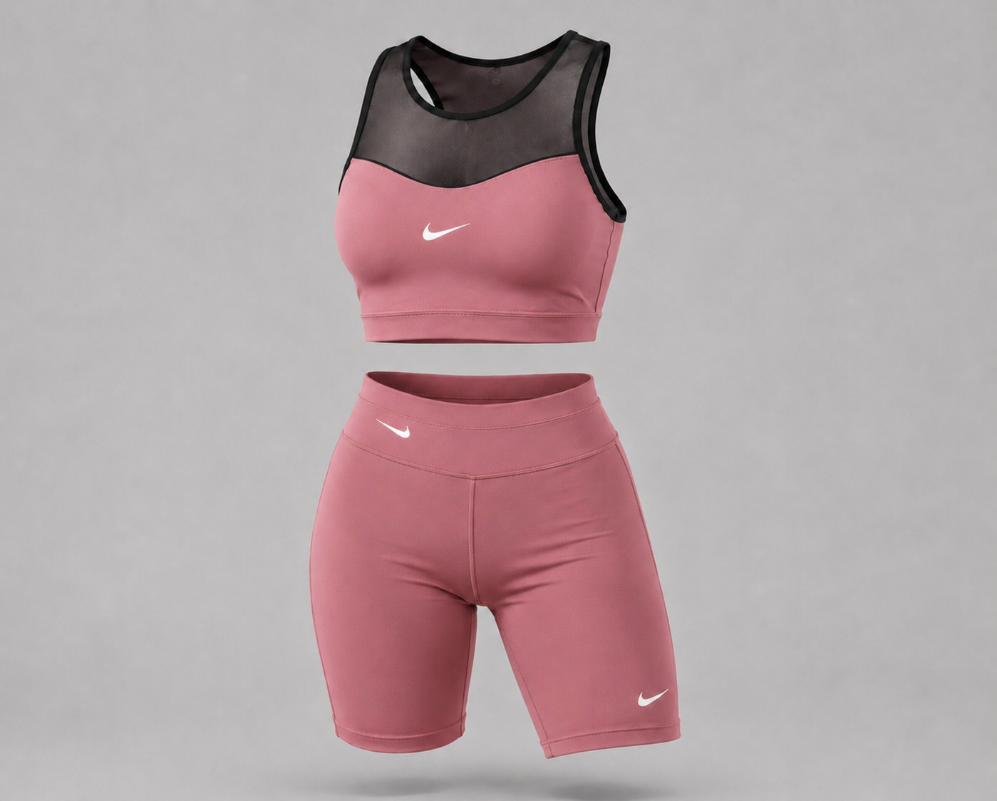 CONJUNTO BIKER Y TOP NIKE