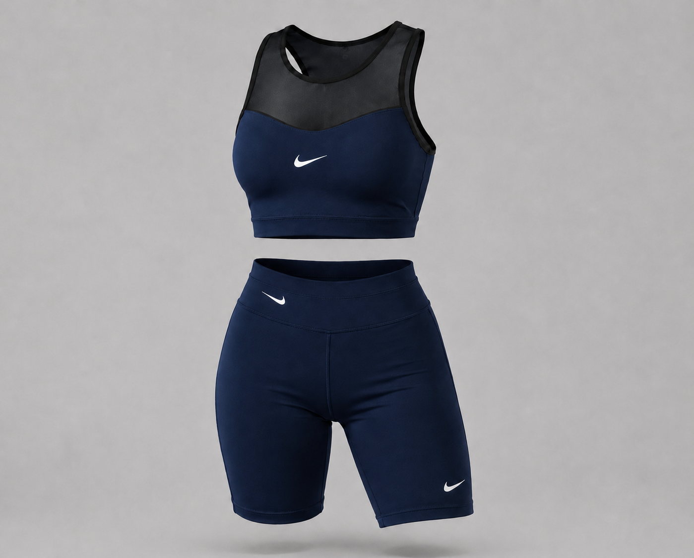 CONJUNTO BIKER Y TOP NIKE