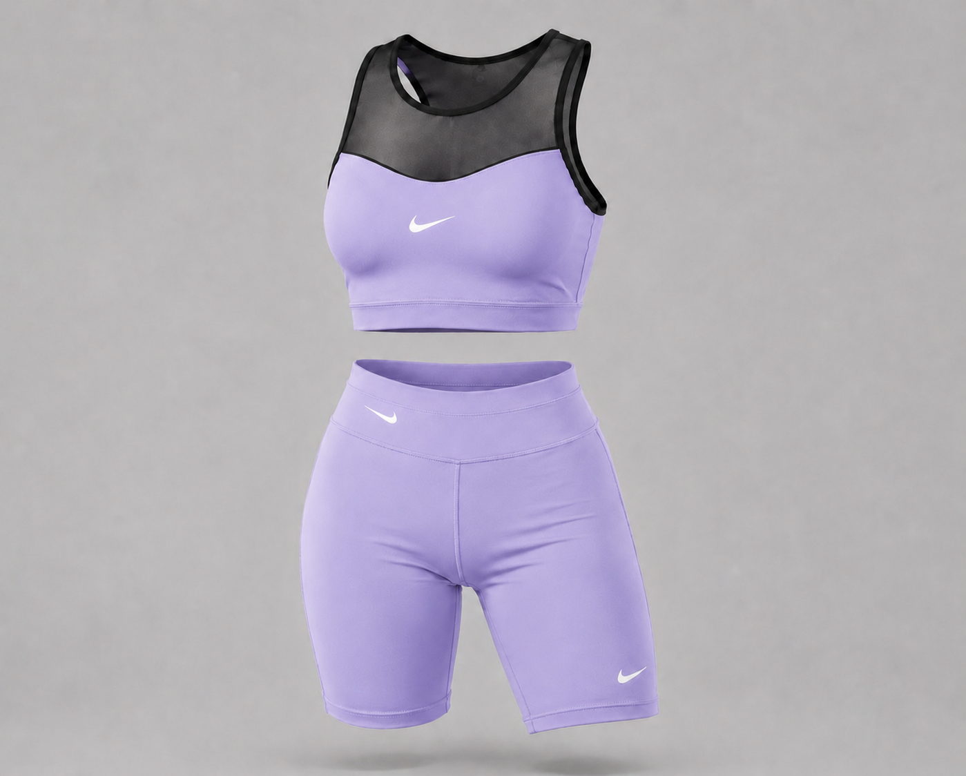 CONJUNTO BIKER Y TOP NIKE