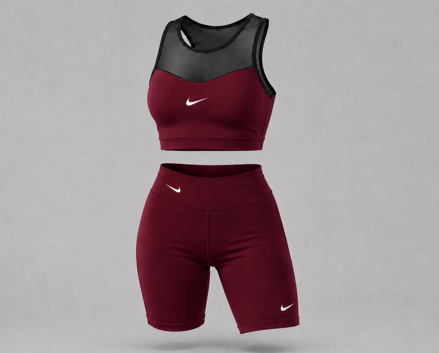CONJUNTO BIKER Y TOP NIKE