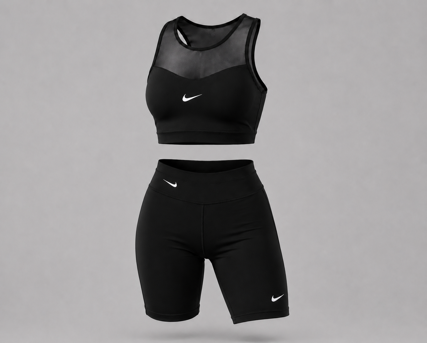 CONJUNTO BIKER Y TOP NIKE